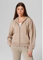 Bluza rozpinana z kapturem damska Washed Manzanita II